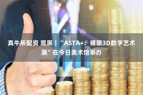 真牛所配资 观展|“ASTA+:裸眼3D数字艺术展”在今日美术馆举办